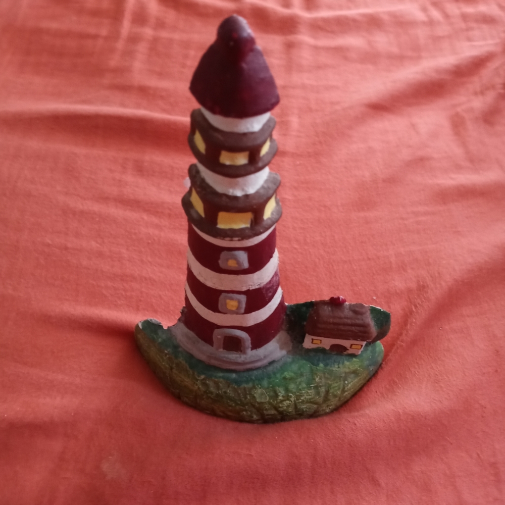 Cast Iron Lighthouse Doorstop